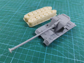 3d Printed 1/35/72 Swedish Emil 1951 Heavy Tank Kit